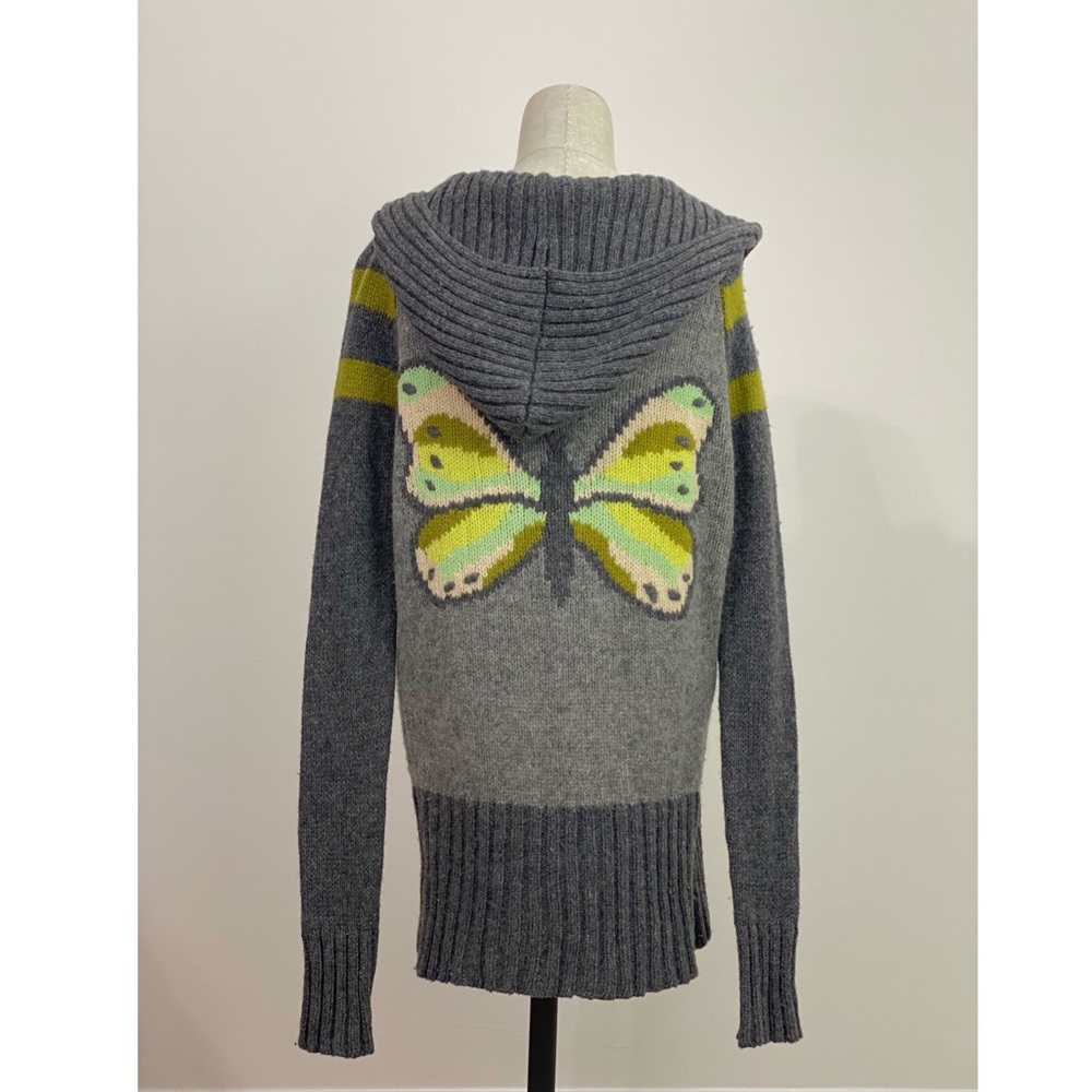 Free People Boho Butterfly Knit Hoodie